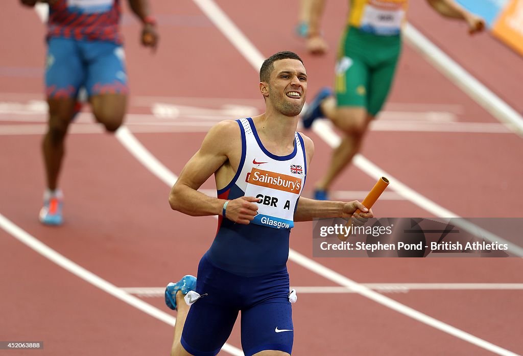 Sainsbury's Glasgow Grand Prix - Diamond League: Day One