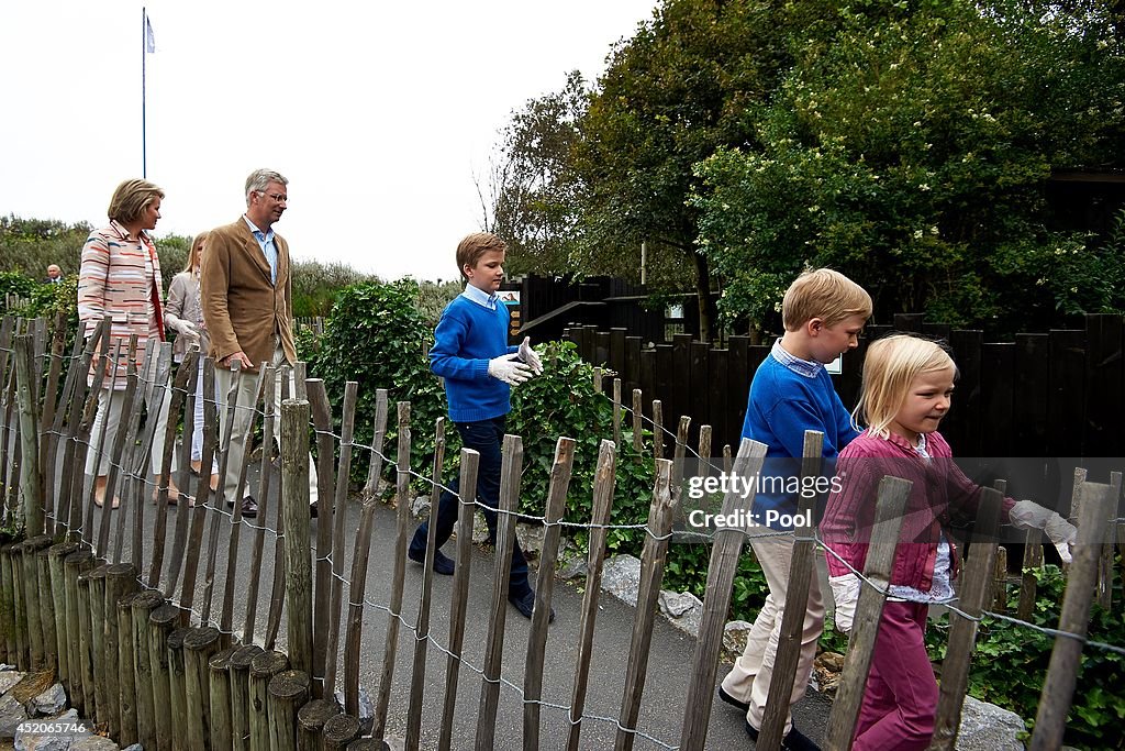 Belgian Royal Family Visit Sealife