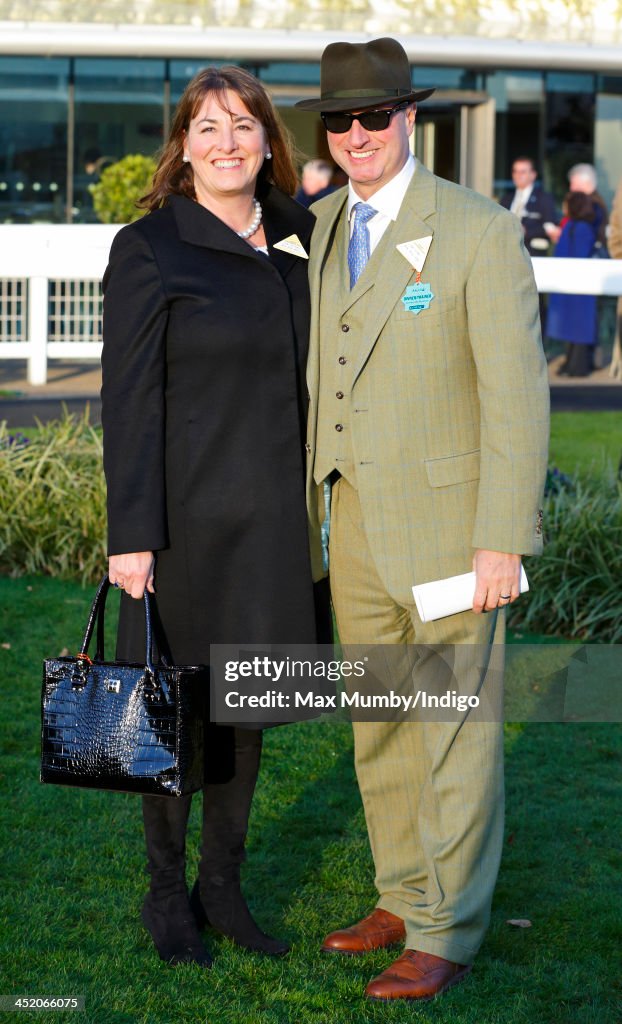 Susan Riccio Susannah Ricci and husband Rich Ricci attend the November Meeting at ...