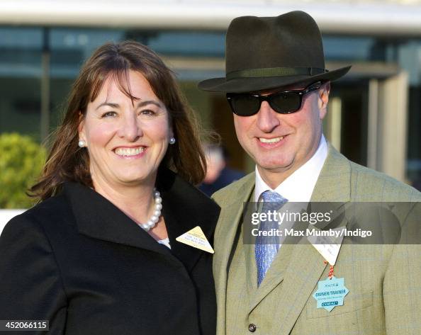 Ric Ricci Susannah Ricci and husband Rich Ricci attend the November Meeting at ...