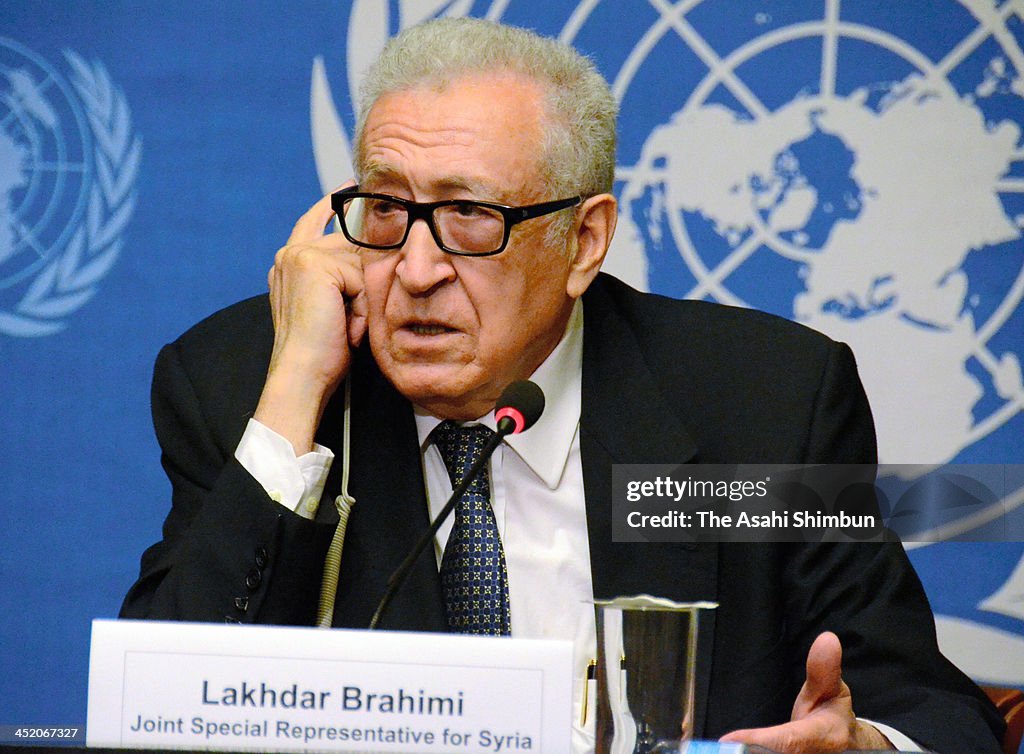 UN and Arab League Special Envoy to Syria Meet in Geneva