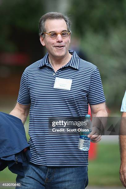 Jonathan Nelson, Chief Executive Officer of Providence Equity Partners LLC, attends the annual Allen and Company Sun Valley Conference at the Sun...