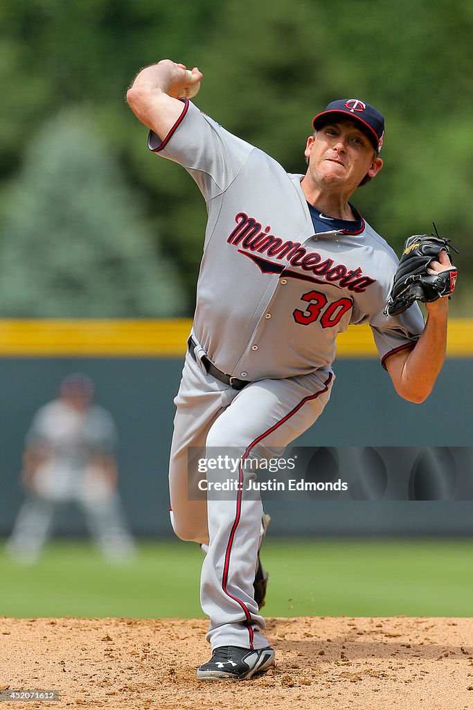 Minnesota Twins v Colorado Rockies