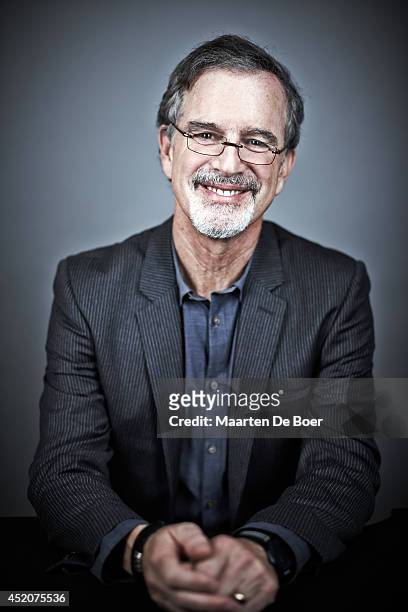 Writer/creator Garry Trudeau from 'Alpha House' pose for a portrait during the Amazon Prime Instant Video portion of the 2014 Television Critics...