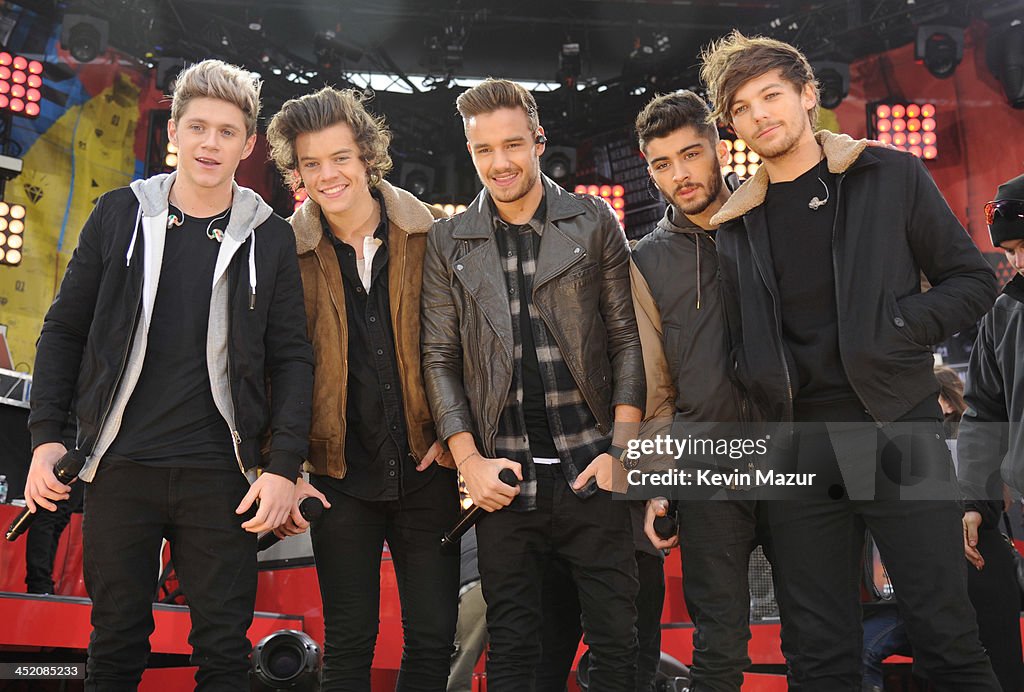 One Direction Performs On ABC's "Good Morning America"
