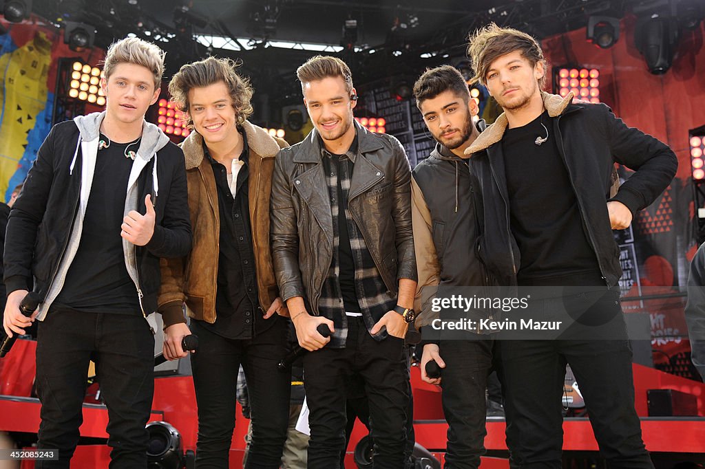 One Direction Performs On ABC's "Good Morning America"