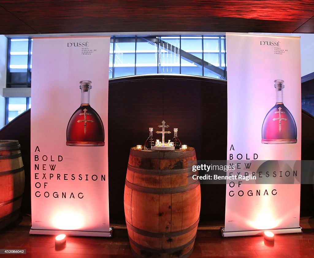 A general view of the atmosphere during the D'USSE VIP Riser + Lounge