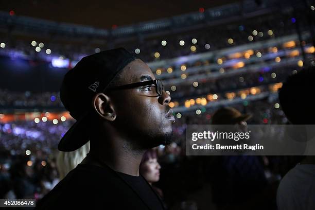 General view of guest during D'USSE VIP Riser + Lounge At On The Run Tour - MetLife Stadium on July 12, 2014 in East Rutherford City.