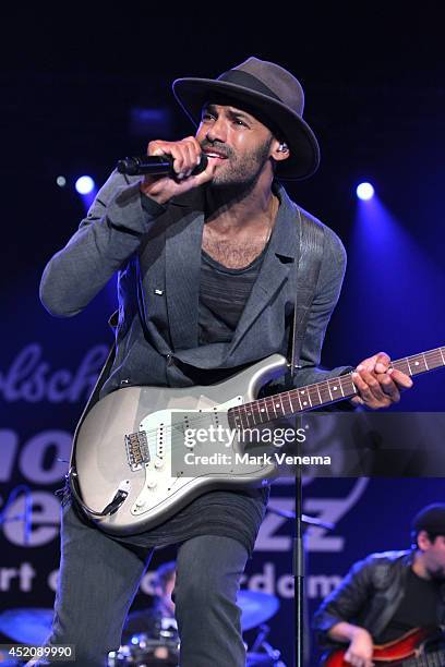 Alain Clark performs at Day 2 of North Sea Jazz Festival at Ahoy on July 12, 2014 in Rotterdam, Netherlands.