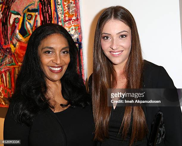 Guests attend a ZTPR Agency Summer Soiree at Gallerie Sparta on July 12, 2014 in West Hollywood, California.