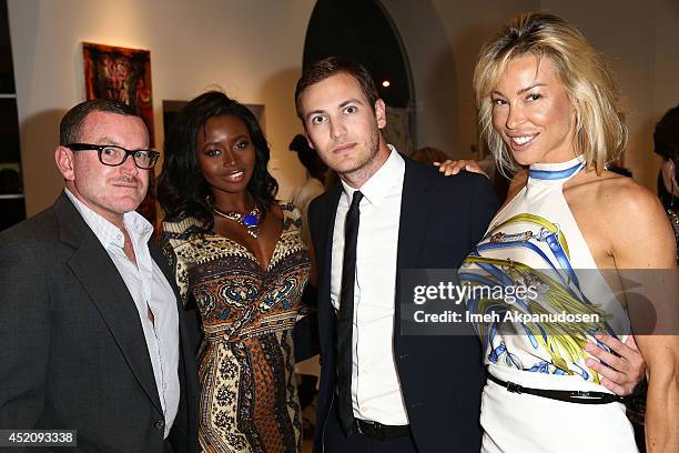 Guests attend a ZTPR Agency Summer Soiree at Gallerie Sparta on July 12, 2014 in West Hollywood, California.