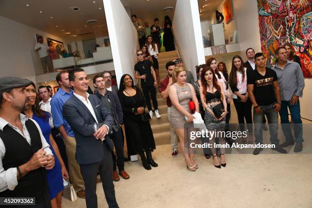 General view of atmosphere at the ZTPR Agency Summer Soiree at Gallerie Sparta on July 12, 2014 in West Hollywood, California.