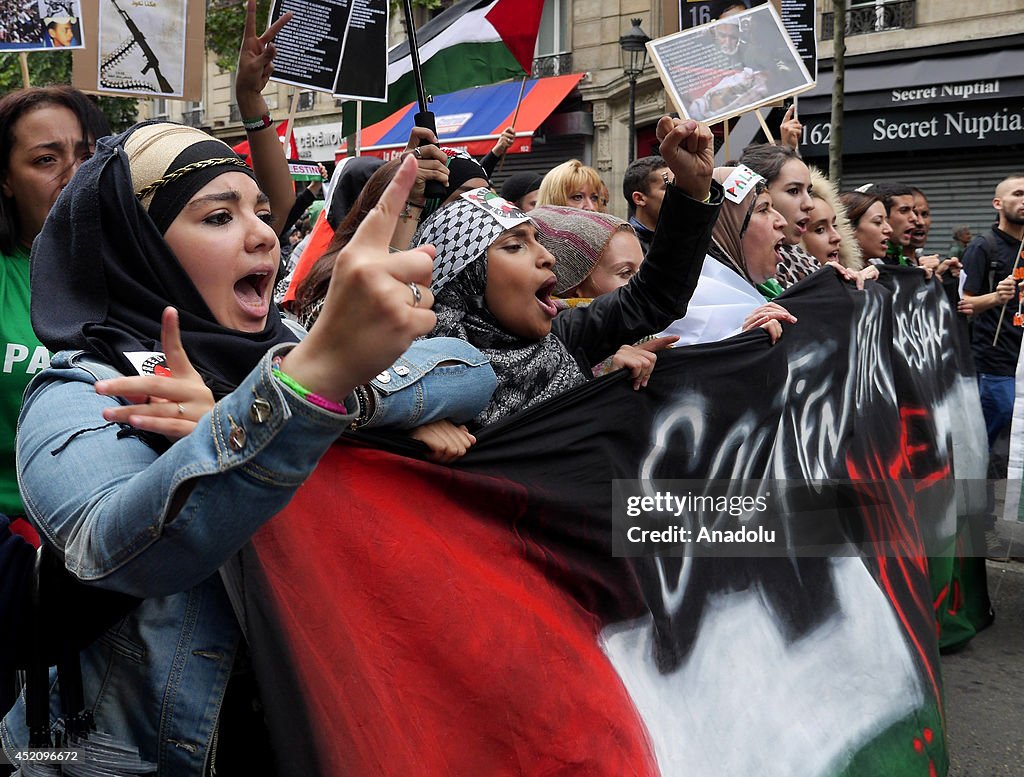 Demonstration in Paris