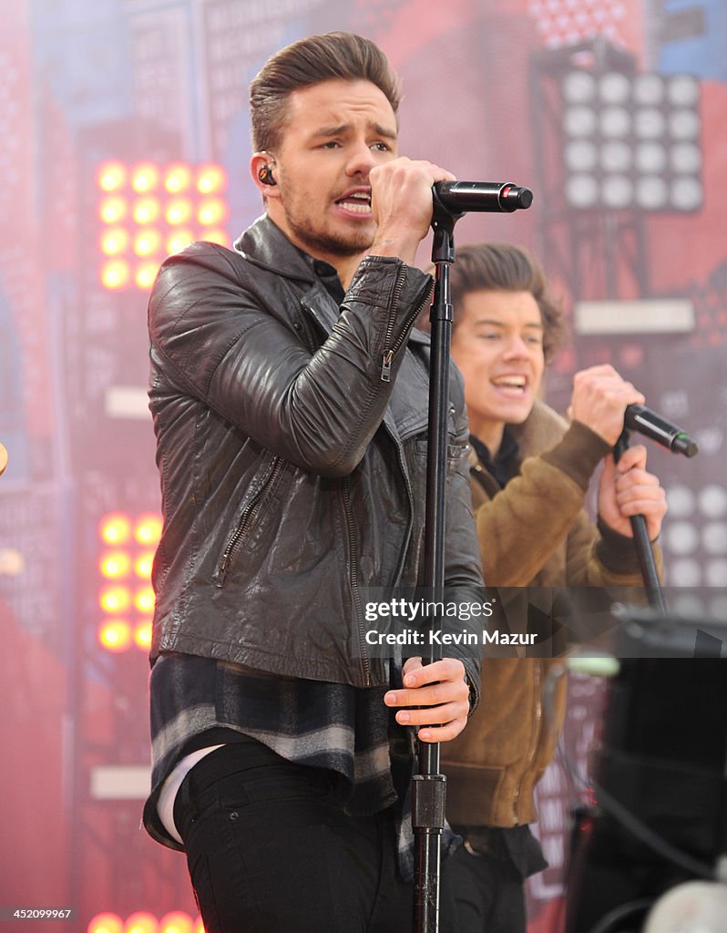 One Direction Performs On ABC's "Good Morning America"