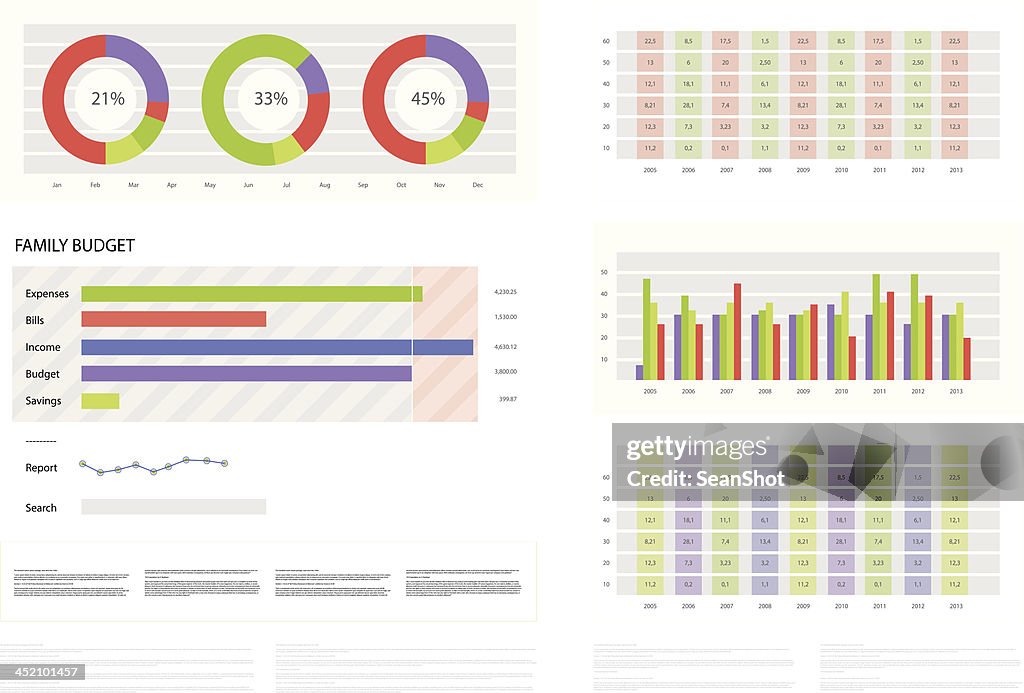Points Chart Example Charts High-Res Vector Graphic - Getty Images