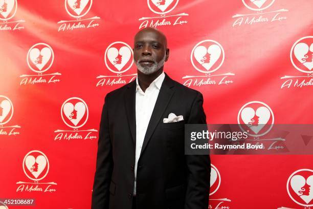 Peter Thomas from Bravo's "Real Housewives Of Atlanta" poses for red carpet photos for "A Mother's Love" stage play at the Rialto Center For The Arts...