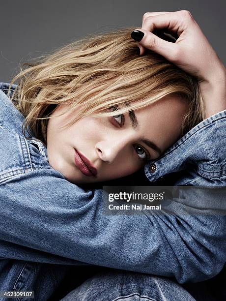 Actress Nora Arnezeder is photographed for Self Assignment on April 30, 2013 in Los Angeles, California.