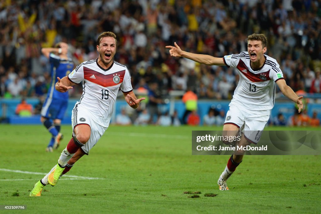 Germany v Argentina: 2014 FIFA World Cup Brazil Final