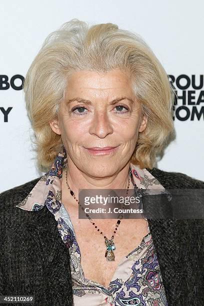 Actress Suzanne Bertish attends the photo call for "Machincal" on Broadway at East 31st on November 26, 2013 in New York City.