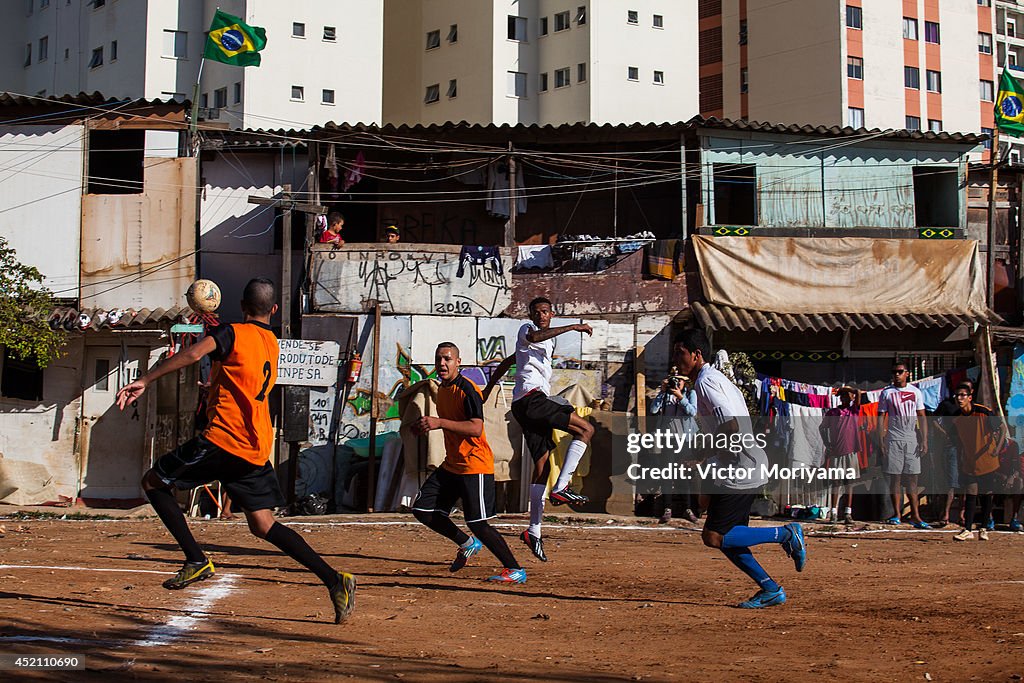 Anti-Government Protests Organized On Day Of Final Would Match In Brazil