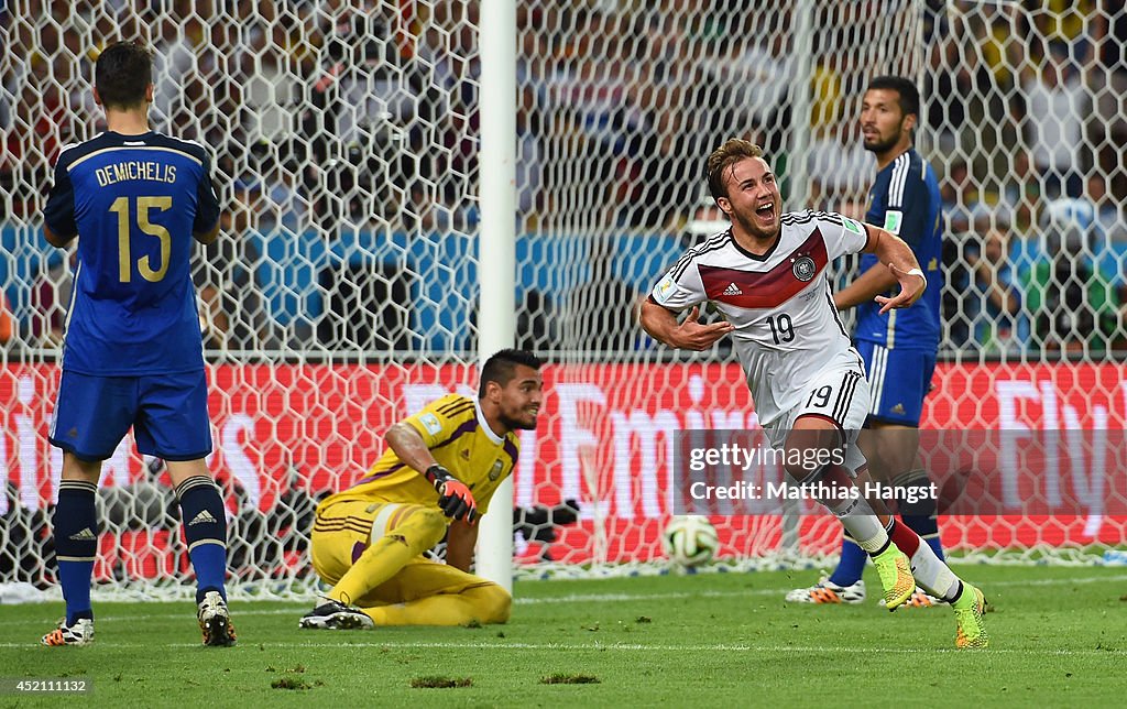 Germany v Argentina: 2014 FIFA World Cup Brazil Final
