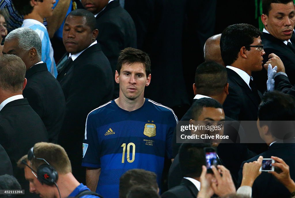 Germany v Argentina: 2014 FIFA World Cup Brazil Final