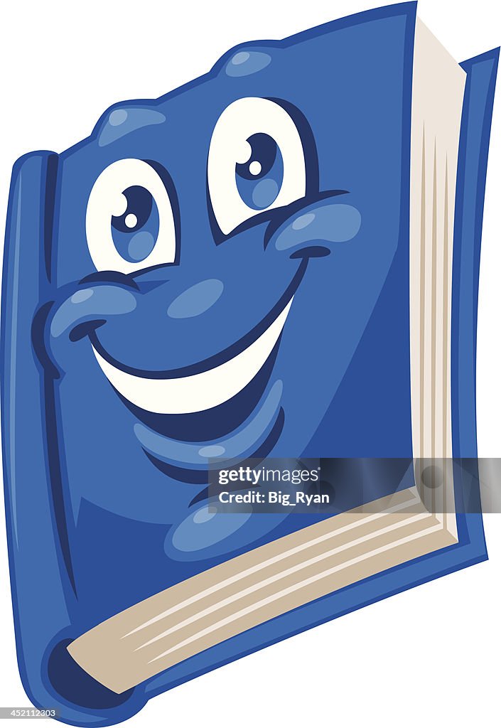 Book With A Face High-Res Vector Graphic - Getty Images