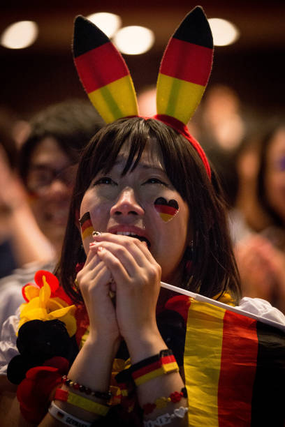 JPN: German Fans Gather In Tokyo To Watch 2014 FIFA World Cup