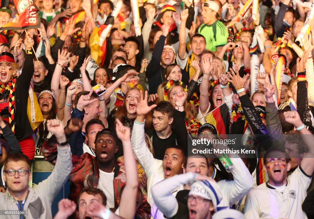 Germany Fans Watch 2014 FIFA World Cup Final