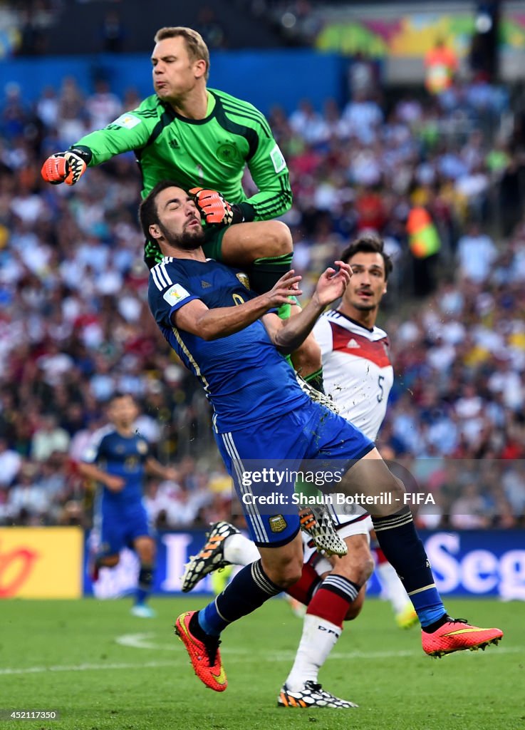 Germany v Argentina: 2014 FIFA World Cup Brazil Final