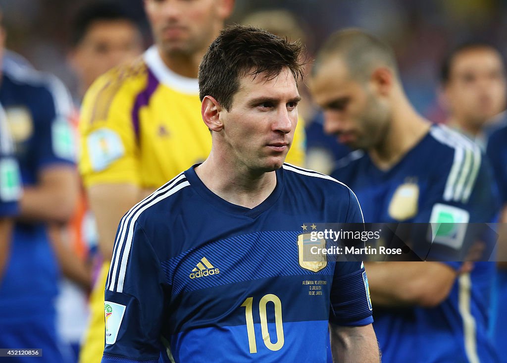 Germany v Argentina: 2014 FIFA World Cup Brazil Final