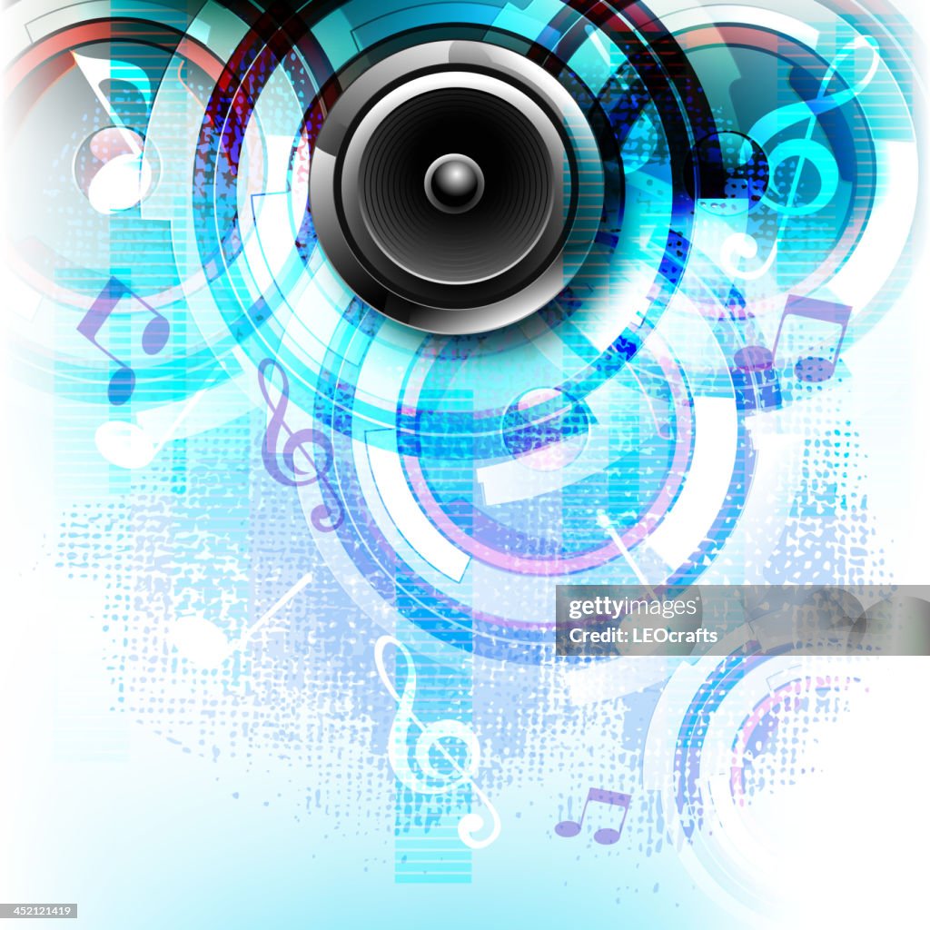 Abstract Music Background High-Res Vector Graphic - Getty Images