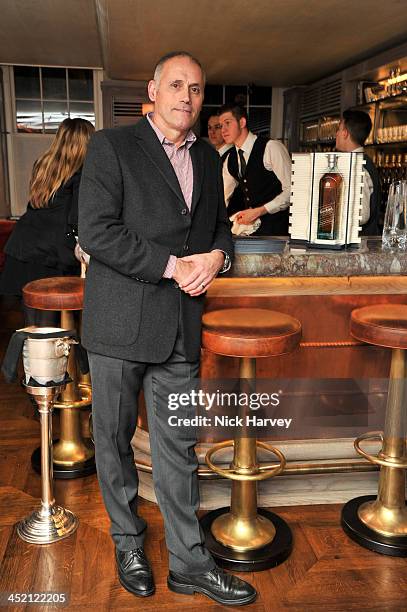 Bernie Shrosbree attends Johnnie Walker Blue Label & Alfred Dunhill 'A Journey Shared' Dinner at 34 Grosvenor Square on November 26, 2013 in London,...