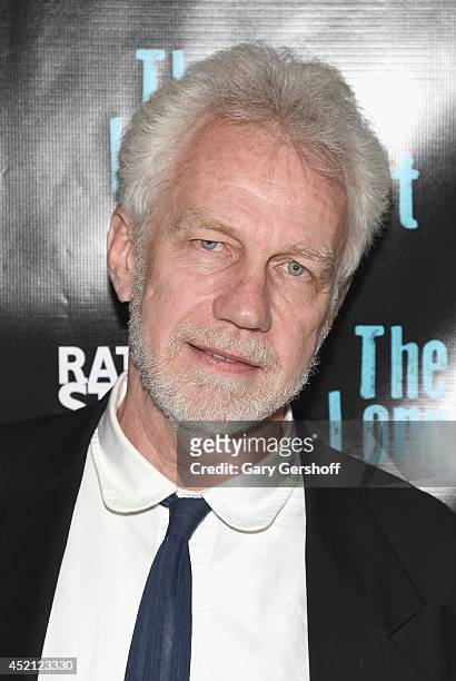 Playwright Robert Boswell attends the after party during "The Long Shrift" opening night at Rattlestick Playwrights Theater on July 13, 2014 in New...