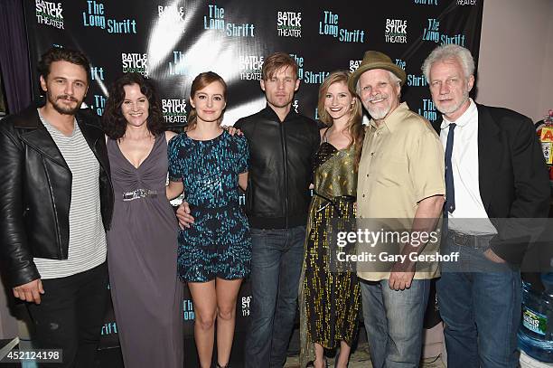 Director James Franco, cast members Ally Sheedy, Ahna O'Reilly, Scott Haze, Allie Gallerani, Brain Lally and playwright Robert Boswell attend the...