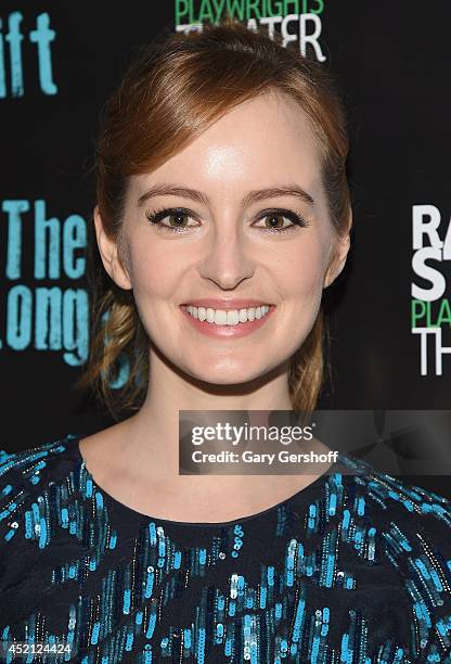 Actress Ahna O'Reilly attends the after party during "The Long Shrift" opening night at Rattlestick Playwrights Theater on July 13, 2014 in New York...