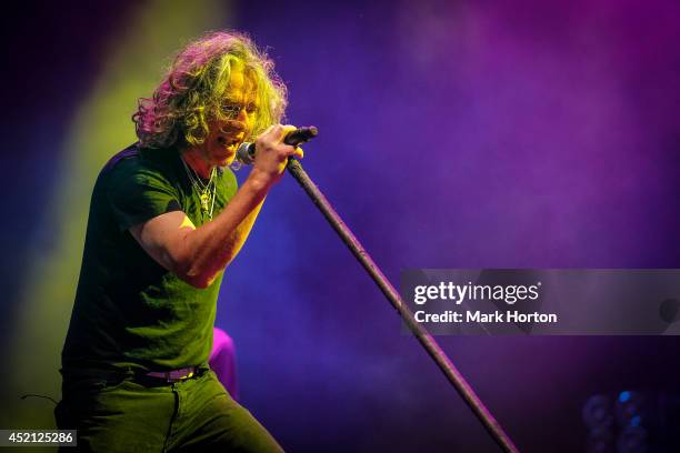 Ed Roland performs with Collective Soul on Day 10 of the RBC Royal Bank Bluesfest on July 13, 2014 in Ottawa, Canada.