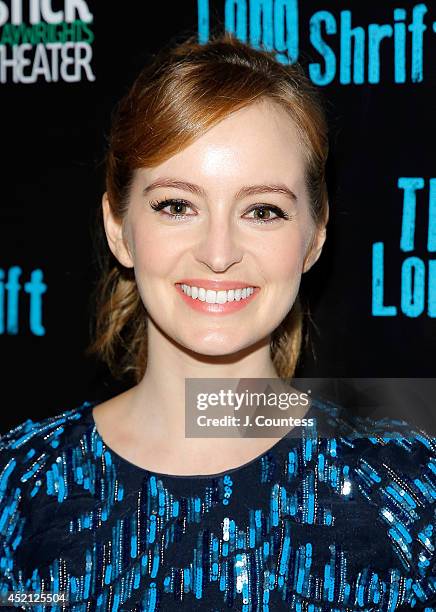 Actress Ahna O'Reilly attends "The Long Shrift" after party at Rattlestick Playwrights Theater on July 13, 2014 in New York City.