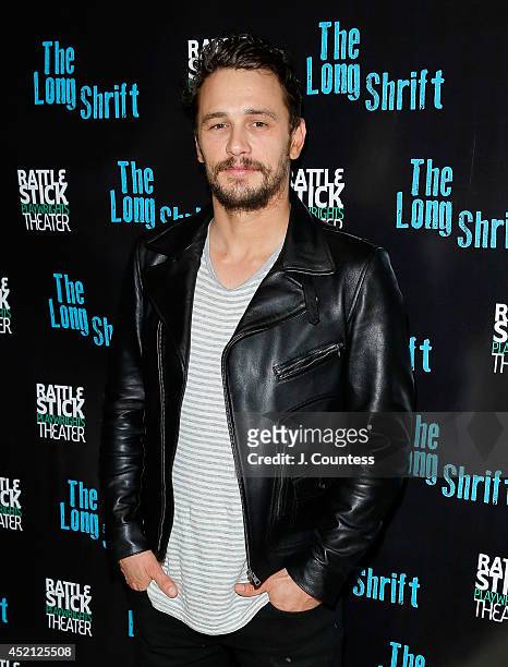 Director James Franco attends "The Long Shrift" after party at Rattlestick Playwrights Theater on July 13, 2014 in New York City.