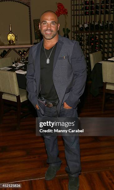 Joe Gorga attends the "Real Housewives Of New Jersey" Season Six Premiere Party on July 13, 2014 in Parsippany, New Jersey.