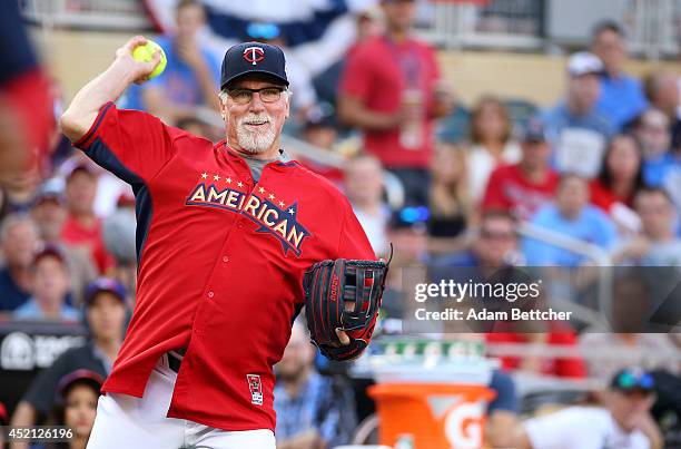 Jack Morris at the 2014 MLB All-Star legends and celebrity softball game on July 13, 2014 at the Target Field in Minneapolis, Minnesota.