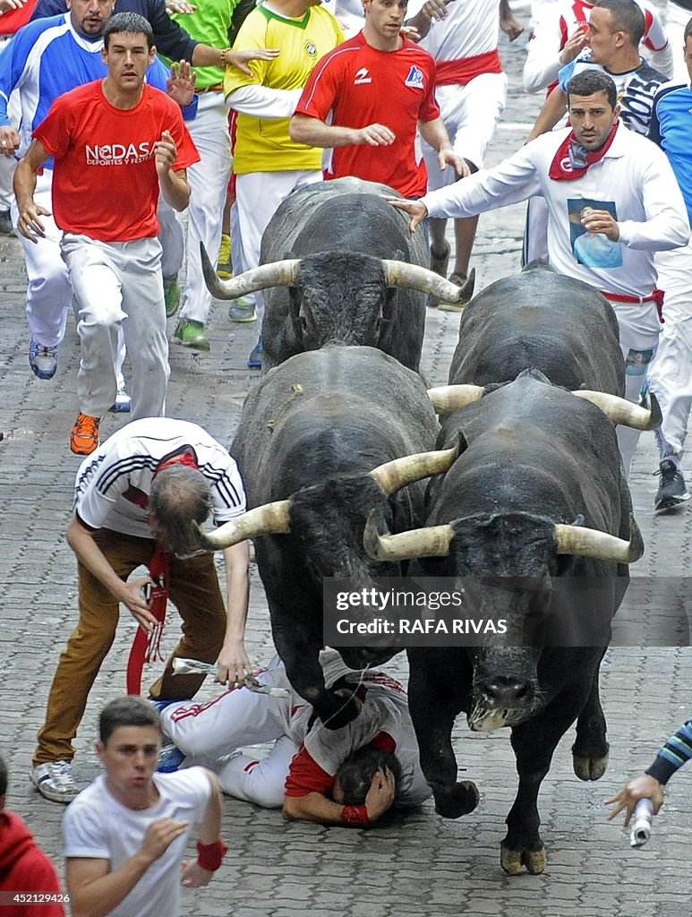 SPAIN-FESTIVAL-TOURISM-PAMPLONA