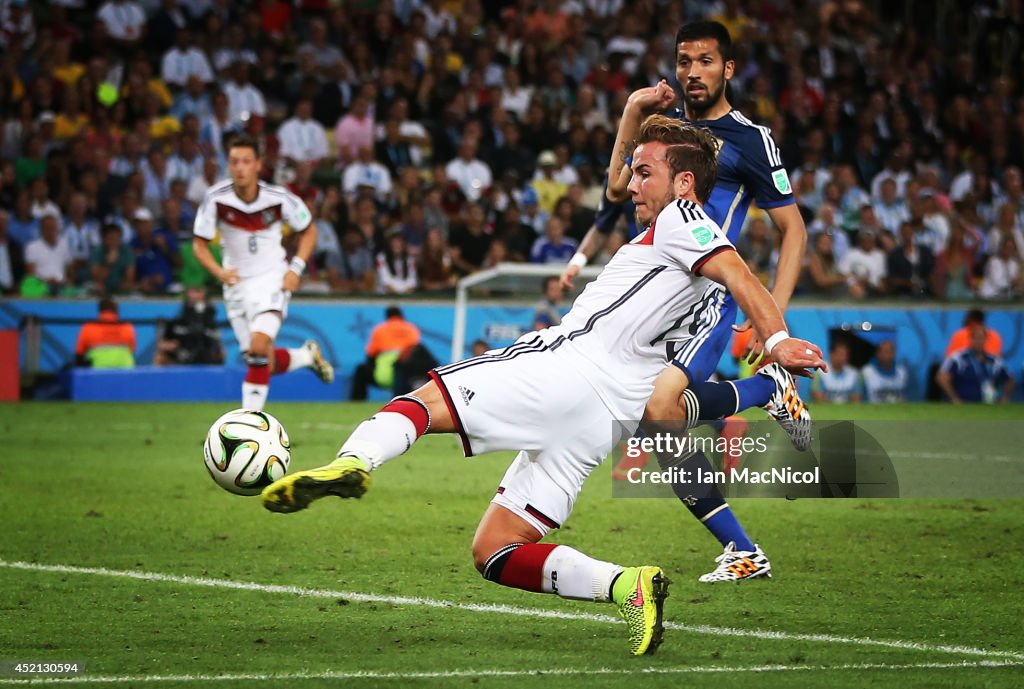 Germany v Argentina: 2014 FIFA World Cup Brazil Final