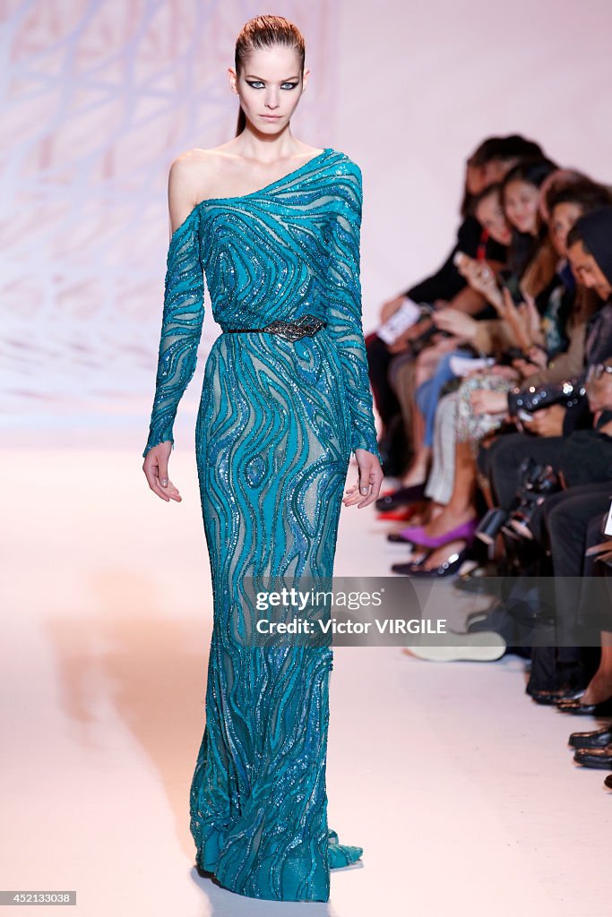 Zuhair Murad : Runway - Paris Fashion Week : Haute-Couture Fall/Winter 2014-2015