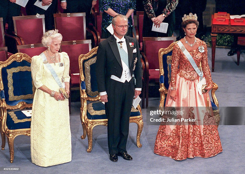 Nobel Ceremony Stockholm 1998