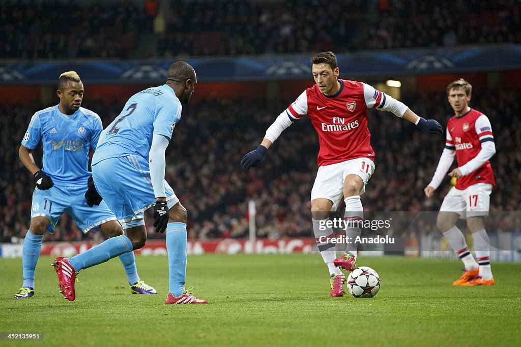 Arsenal vs Olympique de Marseille 