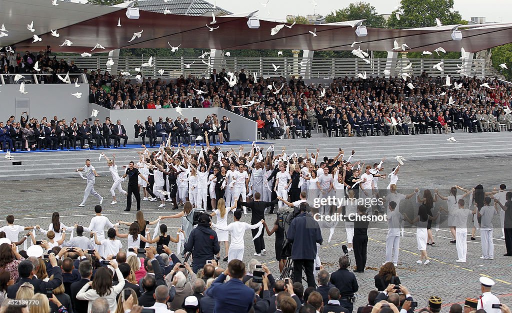 Bastille Day Military Ceremony On The Champs Elysees