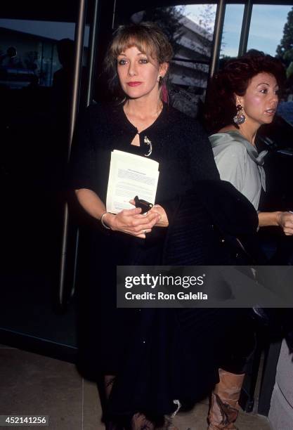 Actress Season Hubley attends the Fund for Animals' Fourth Annual Genesis Awards on February 11, 1990 at the Beverly Hilton Hotel in Beverly Hills,...