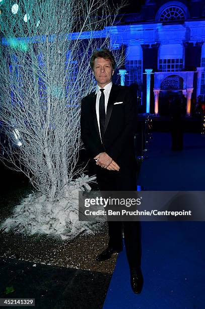 Jon Bon Jovi attends the Winter White Gala In Aid Of Centrepoint on November 26, 2013 in London, England.