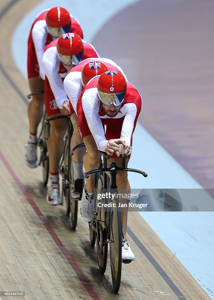 Commonwealth Games: Team England Track Cycling Media Session